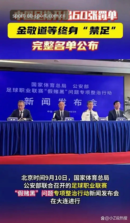 ob体育苹果版安装失败 中国足协第三批禁足名单公布:4大维度解析65人受罚背后的行业风暴
